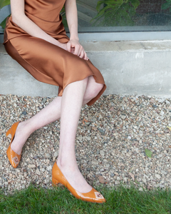 Fiorellini Pump Leather 45 Peru Brown