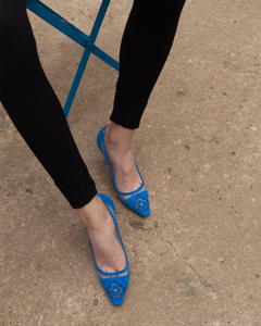 Fiorellini Pump Mesh 85 Royal Blue