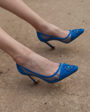 Fiorellini Pump Mesh 85 Royal Blue