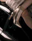 Sock Boot 85 Silver Metallic