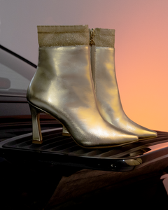 Sock Boot 85 Silver Metallic