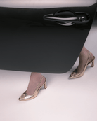 Diamond Slingback 85 Molten Gold - HOUSE OF ATANA