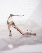 Fibre Sandal 85 Silver Metallic - HOUSE OF ATANA