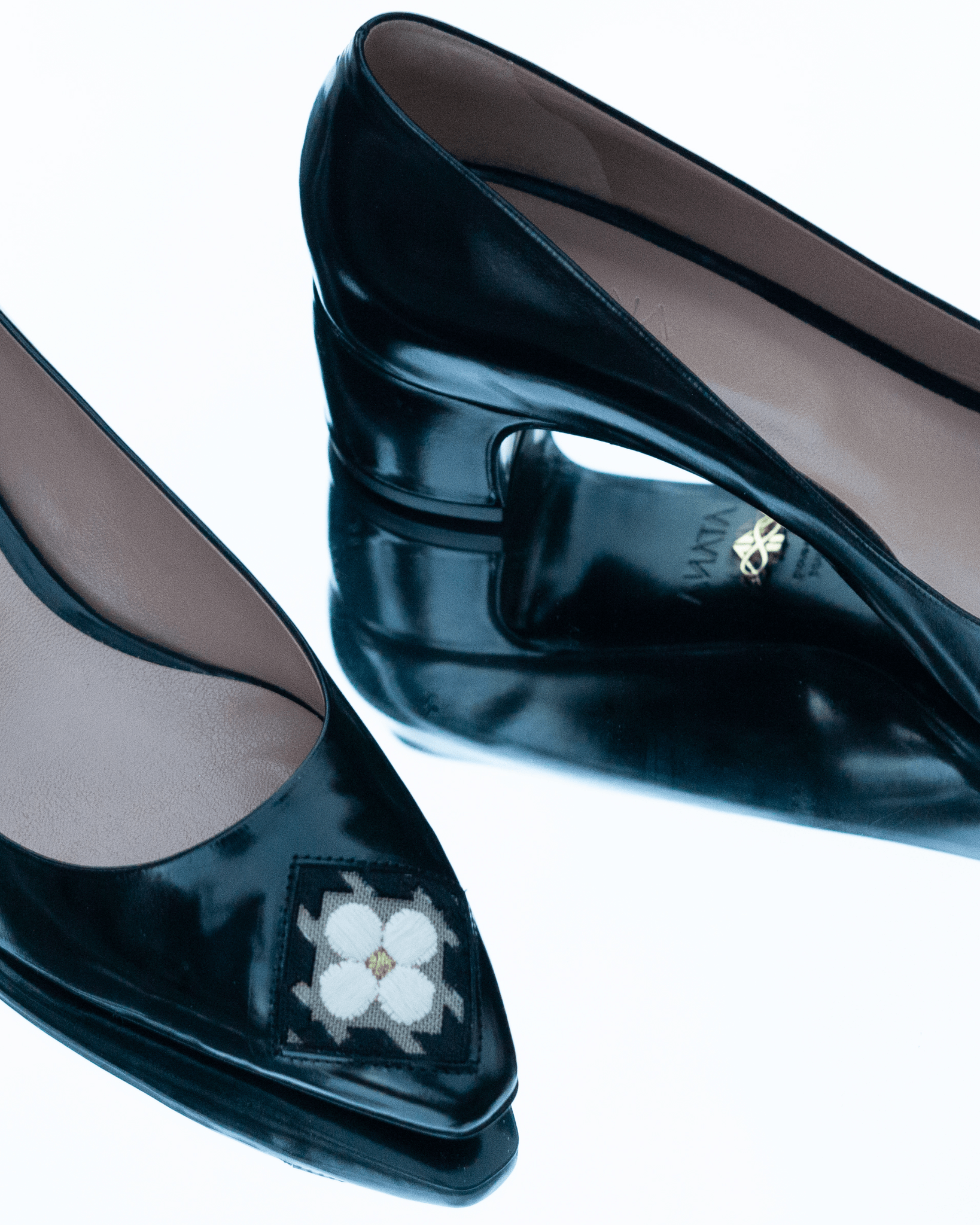 Fiorellini Pump Leather 45 Black - HOUSE OF ATANA