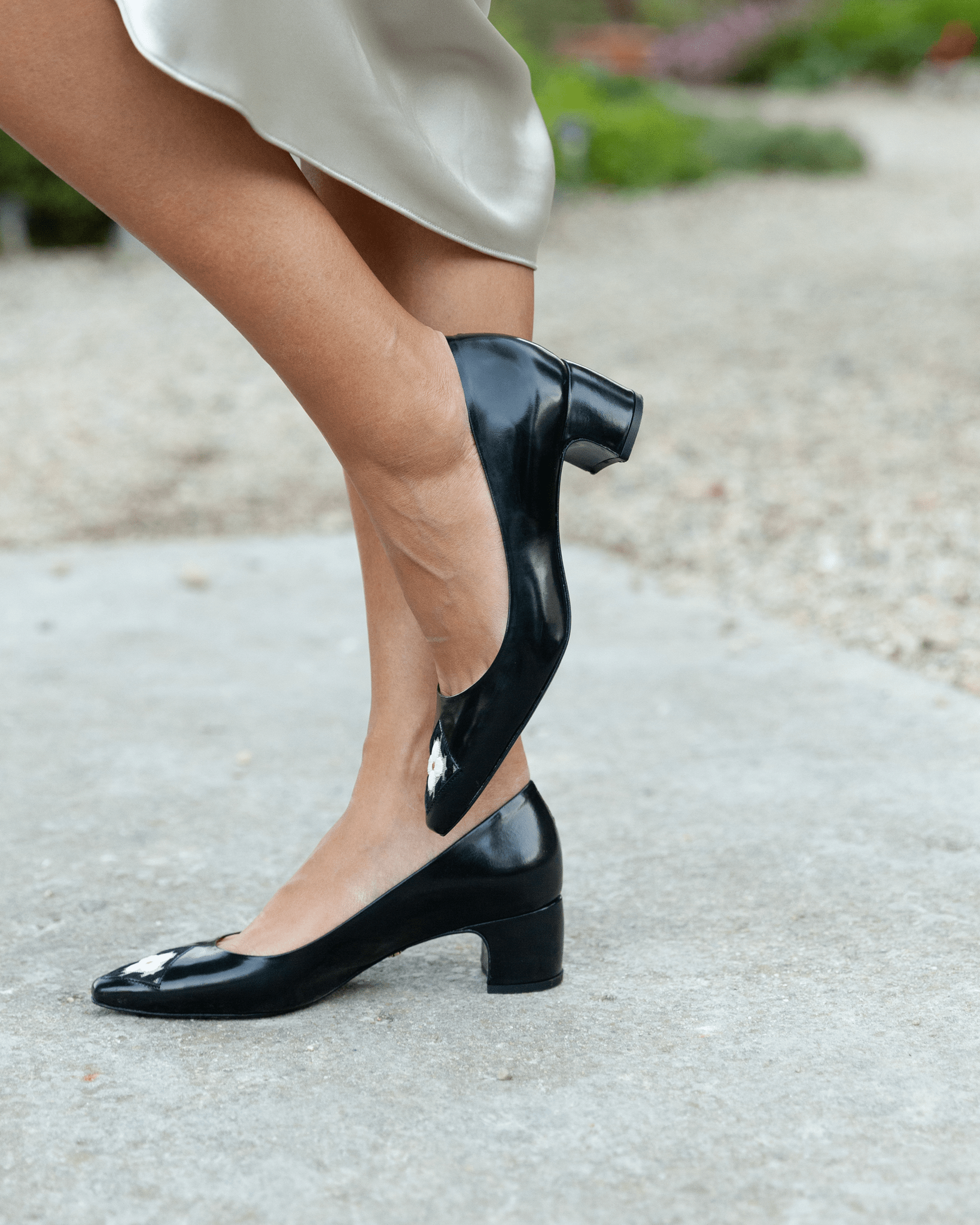 Fiorellini Pump Leather 45 Black - HOUSE OF ATANA