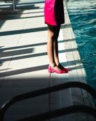 Fiorellini Pump Mesh 45 Deep Pink - HOUSE OF ATANA