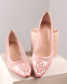 Fiorellini Pump Mesh 45 Misty Rose - HOUSE OF ATANA