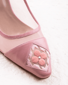 Fiorellini Pump Mesh 45 Misty Rose - HOUSE OF ATANA