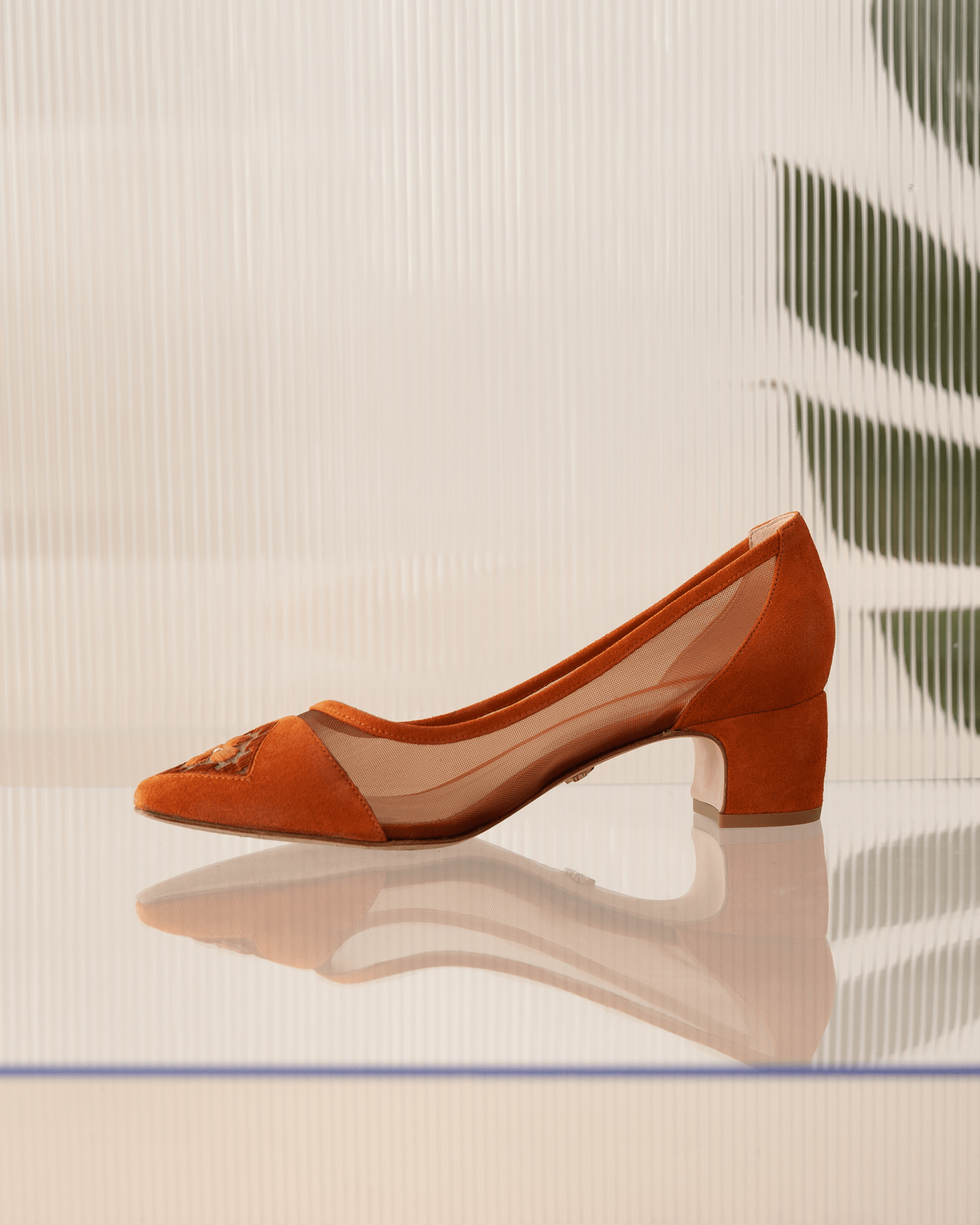 Fiorellini Pump Mesh 45 Sienna - HOUSE OF ATANA