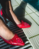 Fiorellini Pump Mesh 85 Deep Pink - HOUSE OF ATANA