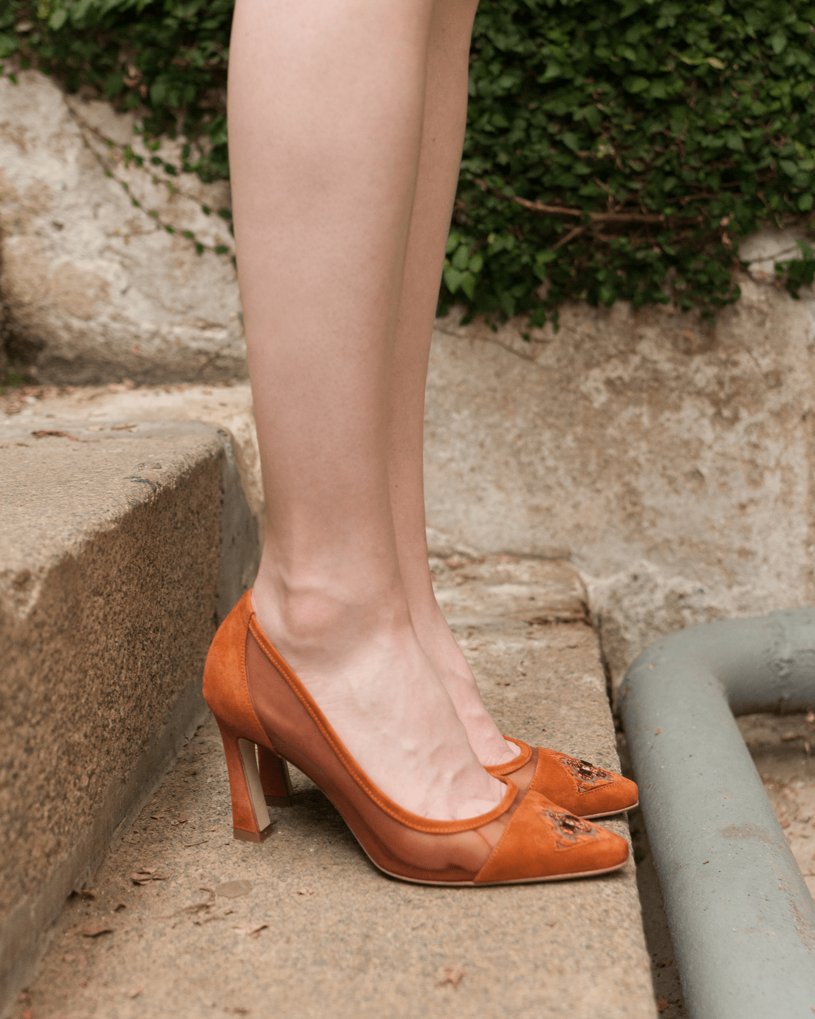 Fiorellini Pump Mesh 85 Sienna - HOUSE OF ATANA