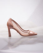 Fiorellini Pump Mesh 85 Tan - HOUSE OF ATANA